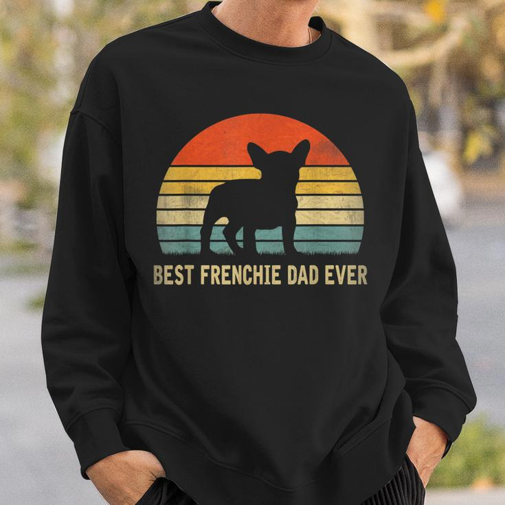 Mens Vintage Best Frenchie Dad Ever Father Day Gifts For Dad Sweatshirt Gifts for Him
