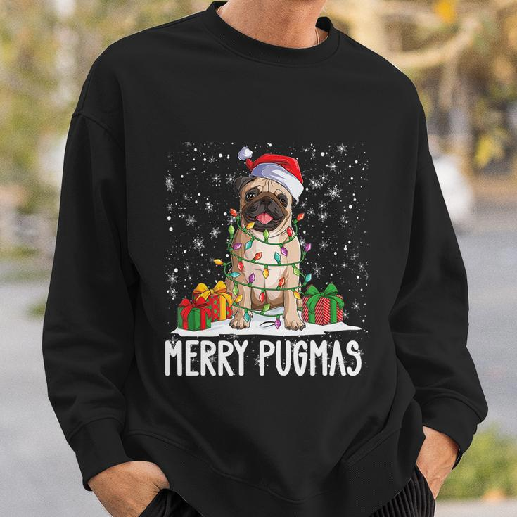 Merry Pugmas 2022 Xmas Pug Christmas Party Pug Lover Tshirt V2 Sweatshirt Gifts for Him