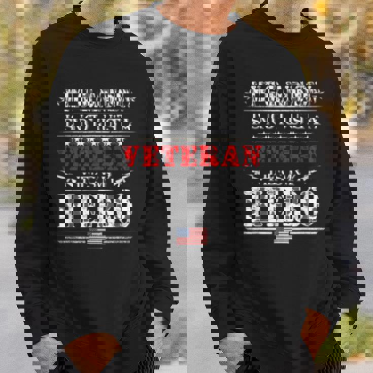 Military Family Veteran My Grandson Us Veteran My Hero Sweatshirt Gifts for Him Military Family Veteran My Grandson Us Veteran My Hero Sweatshirt Gifts for Him