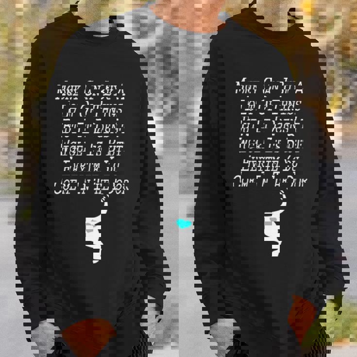 Money Can Buy A Lot Of Things But It Doesn’T Sweatshirt Gifts for Him