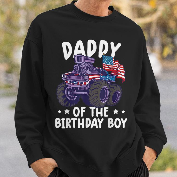 Monstertruck Vater Geburtstagskind Sweatshirt für Familienfeiern Geschenke für Ihn