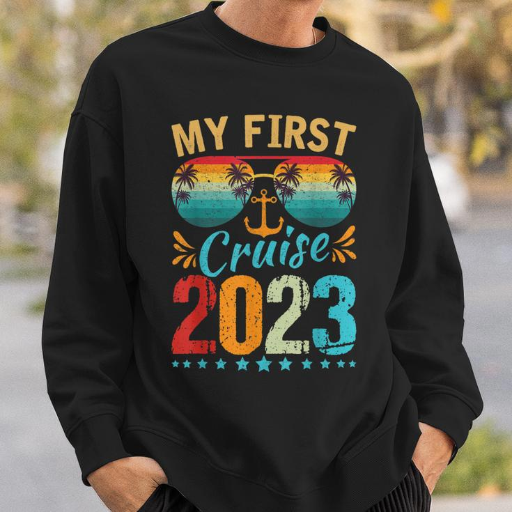 My First Cruise 2023 Family Vacation Cruise Ship Travel Sweatshirt Gifts for Him