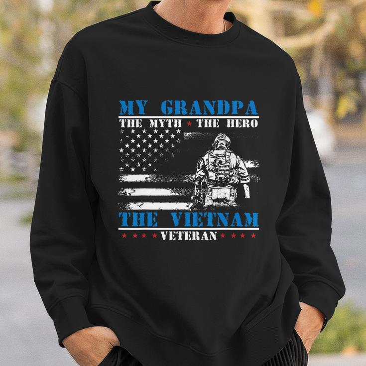 My Grandpa The Myth The Hero The Legend Vietnam Veteran V2 Sweatshirt Gifts for Him
