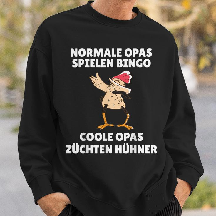 Normale Opas Spielen Bingo Coole Opas Züchten Hühner Sweatshirt Geschenke für Ihn