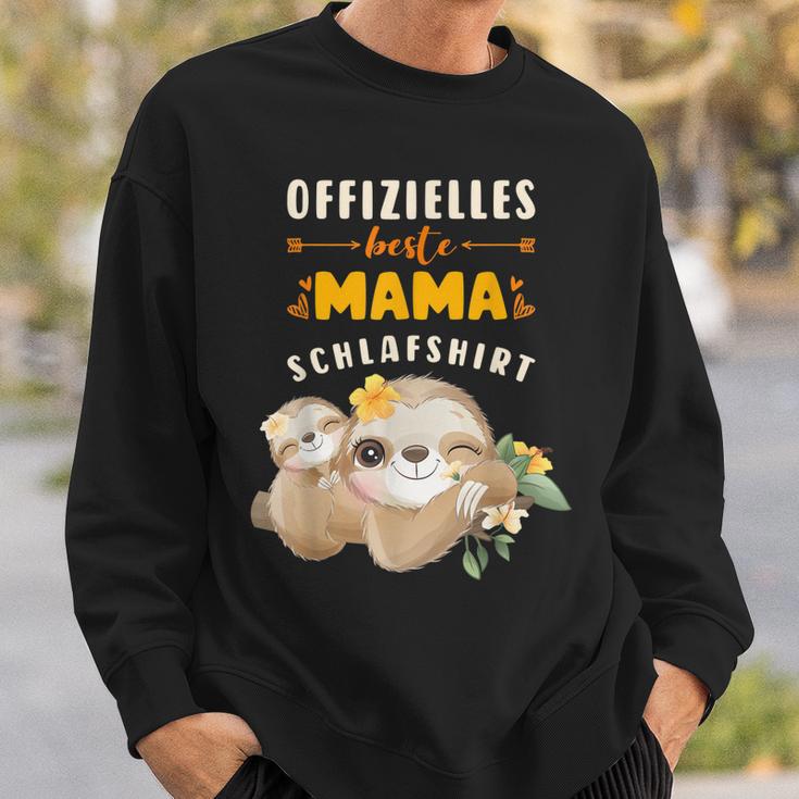 Offizielles Beste Mama Schlaf Für Mutter Sweatshirt Geschenke für Ihn