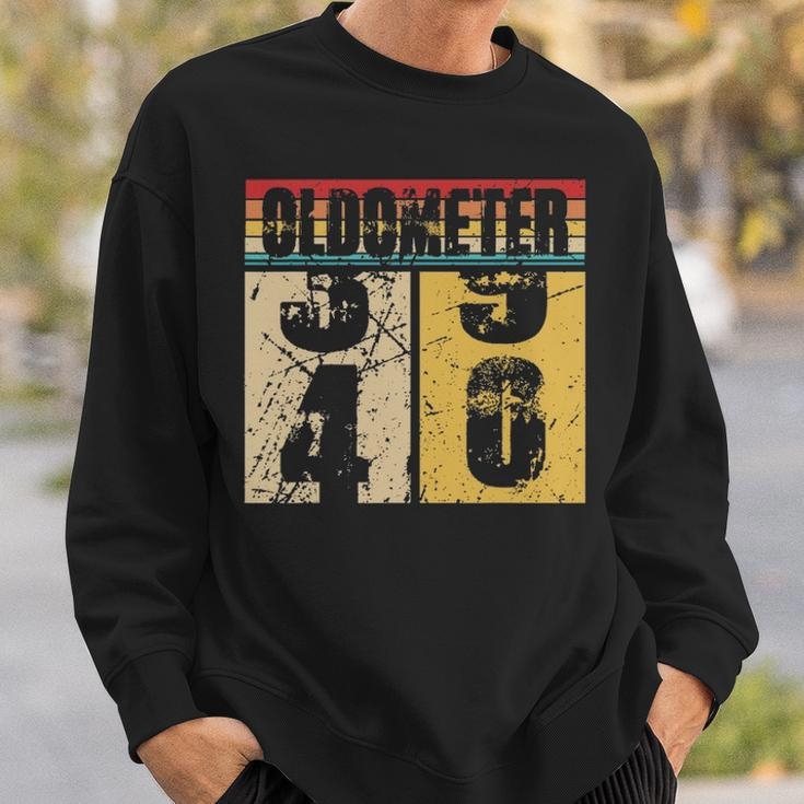 Oldometer 39 40 Funny 40Th Turning 40 Birthday Gift Sweatshirt Gifts for Him