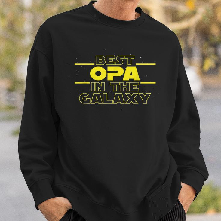 Opa Gifts Best Opa In The Galaxy Funny Star Best Opa Ever Gift For Mens Sweatshirt Gifts for Him