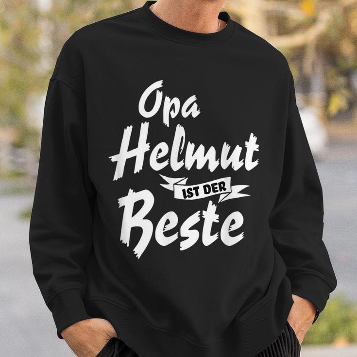 Opa Helmut Ist Der Beste Witziges Geschenk Sweatshirt Geschenke für Ihn