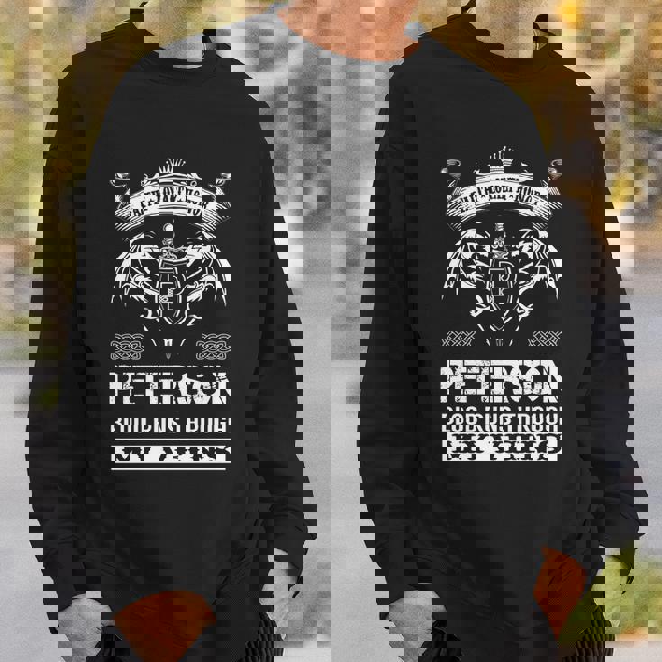 Peterson Blood Runs Through My Veins Sweatshirt Gifts for Him