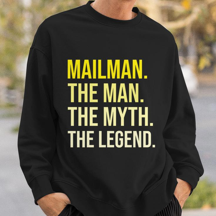 Postal Worker Mailman Gift The Man Myth Legend Cute Gift Sweatshirt Gifts for Him