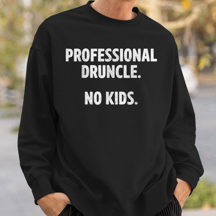 Professional Drinking Drunk Uncle DruncleGift For Mens Sweatshirt Gifts for Him