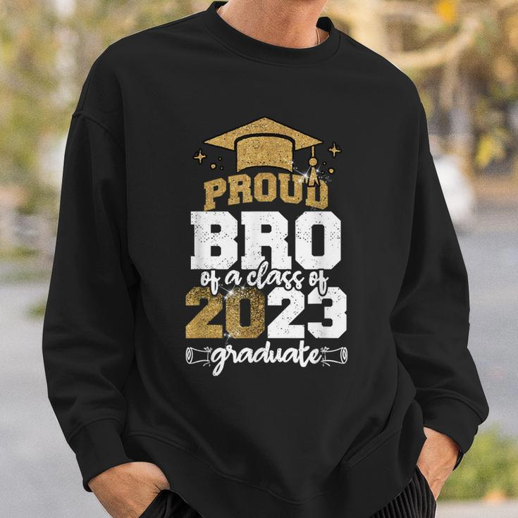 Proud Bro Of A Class Of 2023 Graduate Sweatshirt Gifts for Him