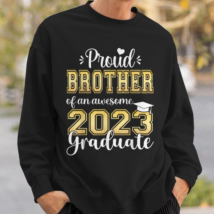 Proud Brother Of A Class Of 2023 Graduate Senior 23 Sweatshirt Gifts for Him