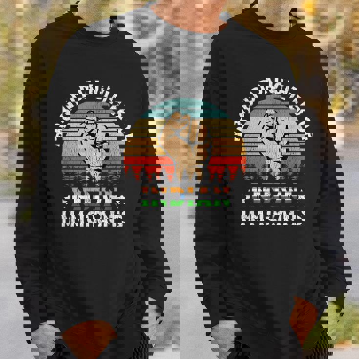 Proud Daughter Of Indian Immigrants Men Women Sweatshirt Graphic Print Unisex Gifts for Him