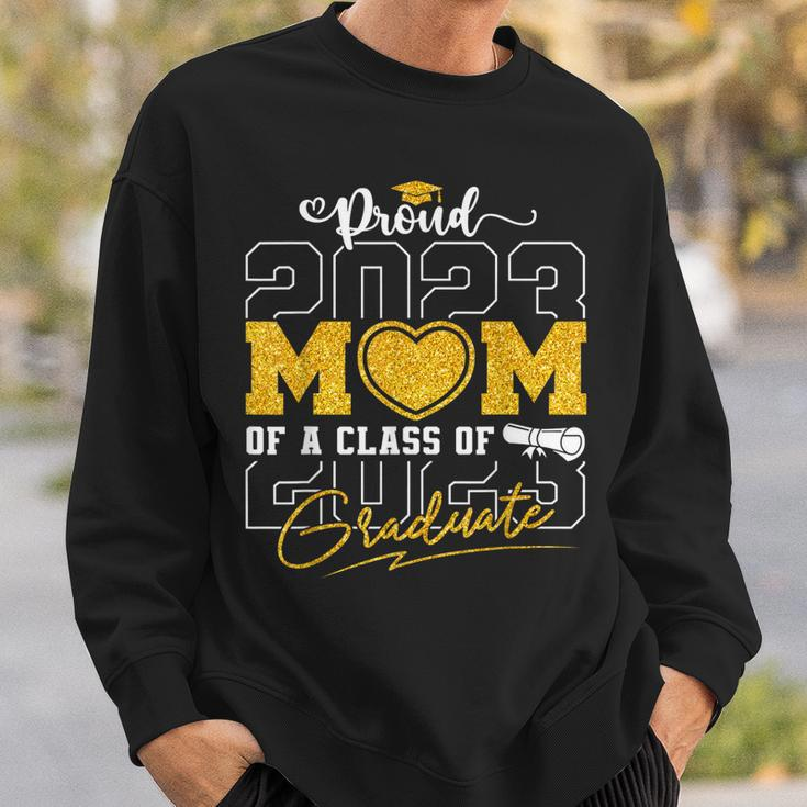 Proud Mom Of A Class Of 2023 Graduate Senior 23 Mom Sweatshirt Gifts for Him