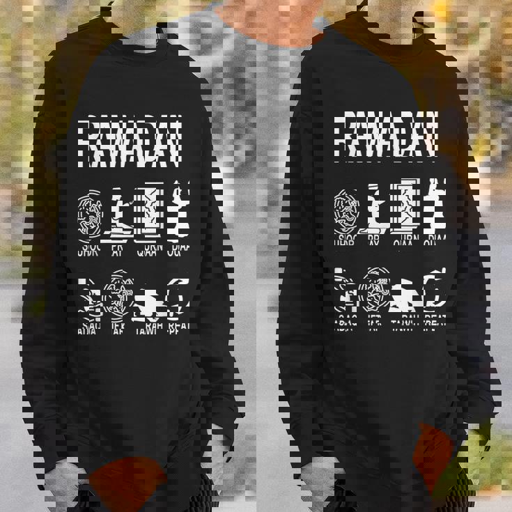 Ramadan Mode On Fasting Ramadan Mubarak Kareem Muslim Sweatshirt Gifts for Him