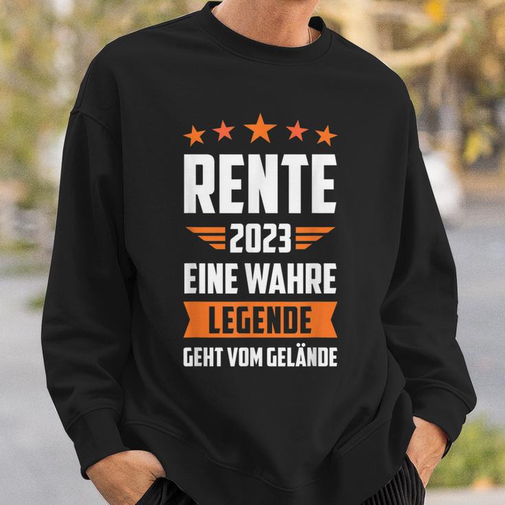 Rentner 2023 Eine Legende Geht In Rente V2 Sweatshirt Geschenke für Ihn