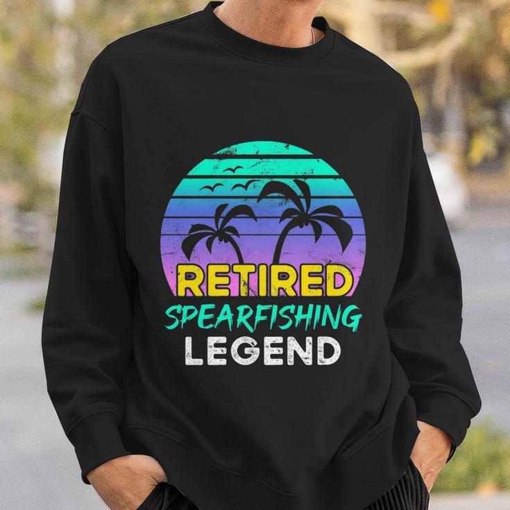 Retired Spearfishing Legend Sweatshirt Gifts for Him