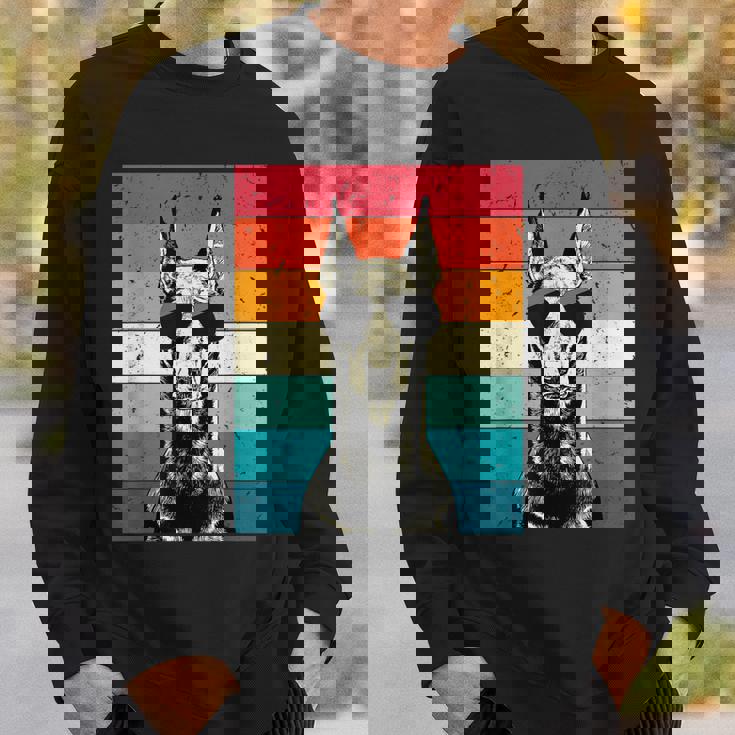 Retro Vintage Doberman Pinscher With Sunglasses Dog Lovers Sweatshirt Gifts for Him Retro Vintage Doberman Pinscher With Sunglasses Dog Lovers Sweatshirt Gifts for Him