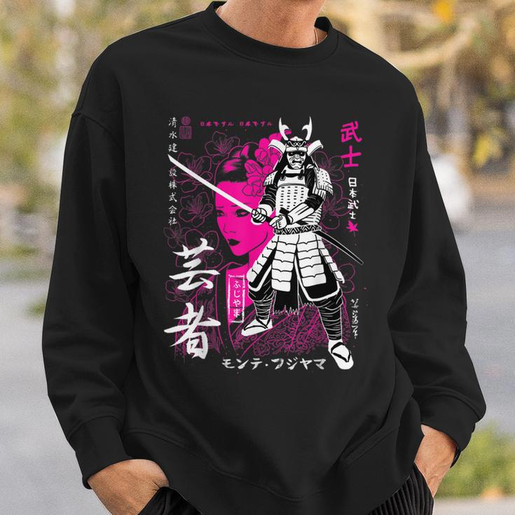 Samurai Warrior Bushido Code Japanese Swordsmen Sweatshirt Gifts for Him
