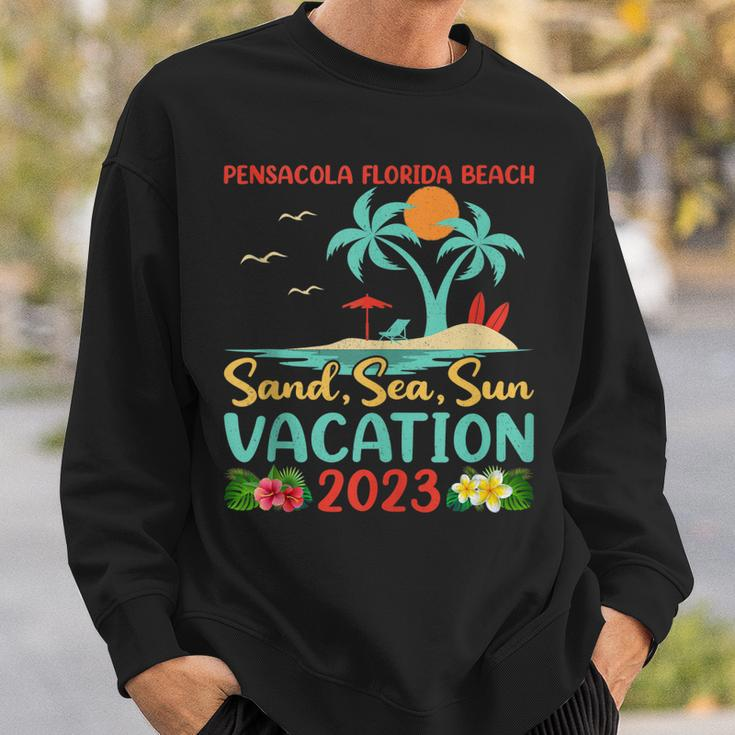 Sand Sea Sun Vacation 2023 Pensacola Florida Beach Sweatshirt Gifts for Him