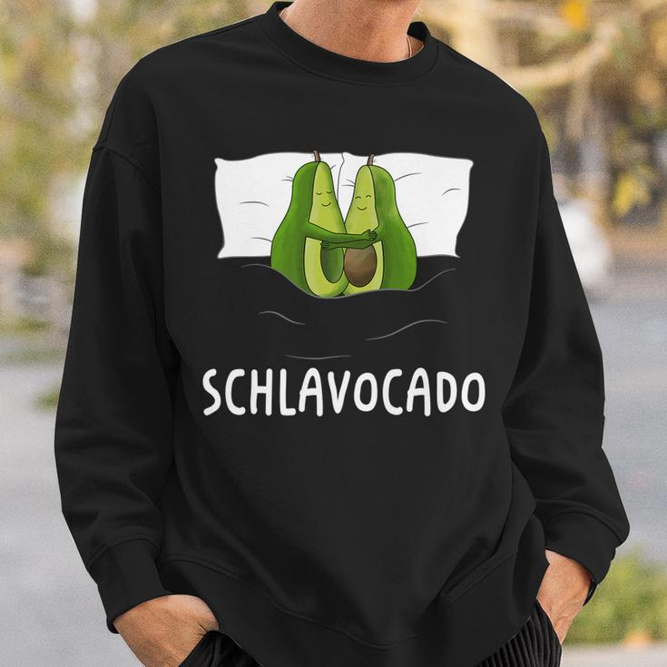 Schlavocado - Avocado Sleep Pajamas Sweatshirt Gifts for Him
