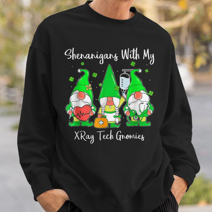 Shenanigans With My Gnomies Xray Tech St Patricks Day Sweatshirt Gifts for Him