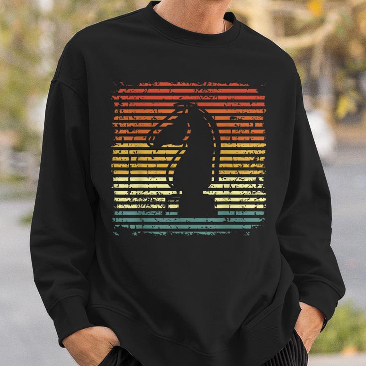 Springer Schachfigur Knight Chess Männer Frauen Kinder Sweatshirt Geschenke für Ihn