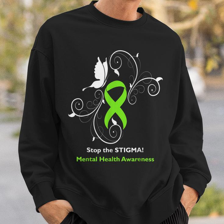 Stop The Stigma - Mental Health Awareness Sweatshirt Gifts for Him