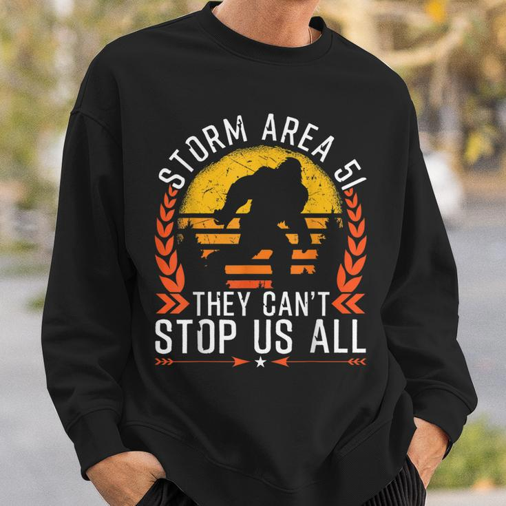 Storm-Area-51 Bigfoot Sie Können Uns Nicht Alle Aufhalten Sweatshirt Geschenke für Ihn