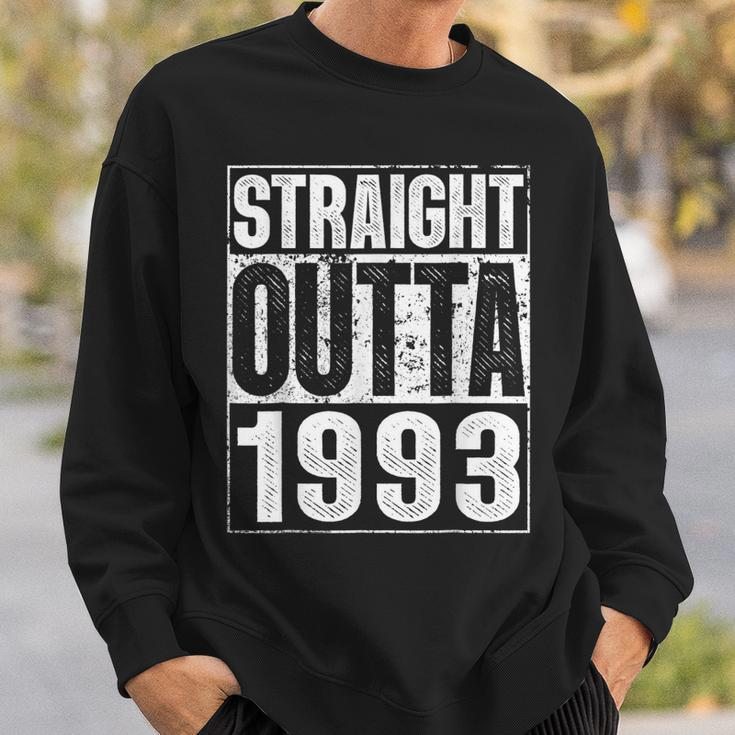 Straight Outta 1993 30Th Bithday Gift 30 Years Old Birthday Sweatshirt Gifts for Him