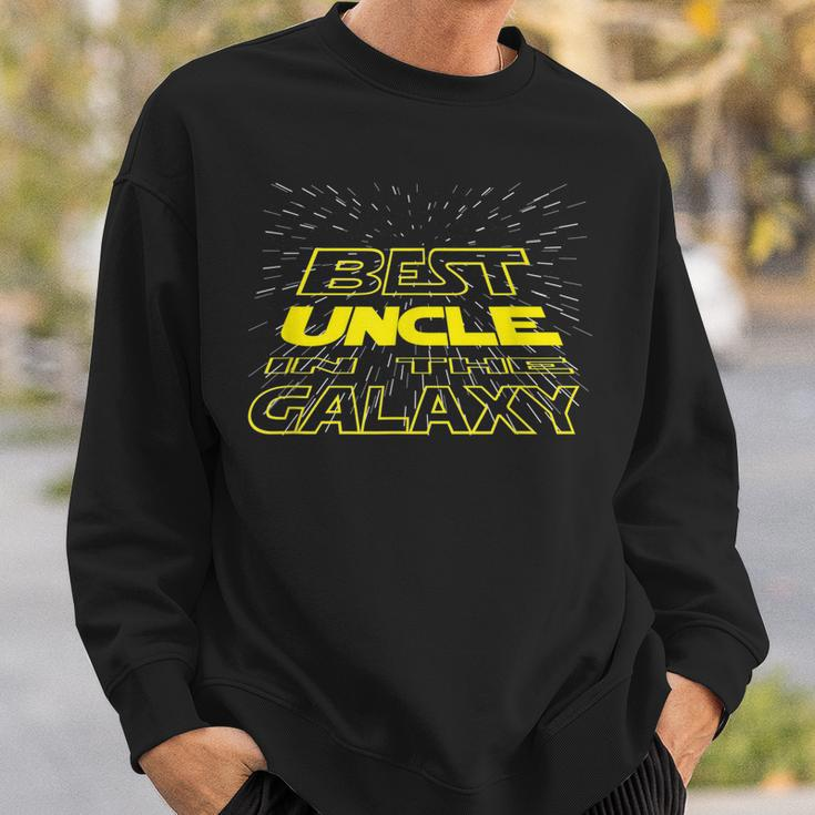 The Best Uncle In The Galaxy Family Sweatshirt Gifts for Him