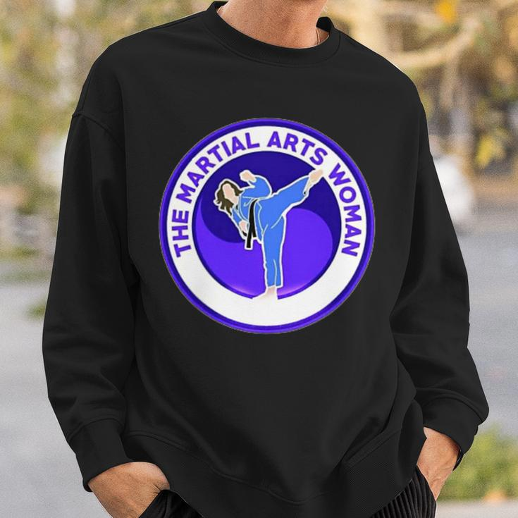 The Martial Arts Woman Sweatshirt Gifts for Him