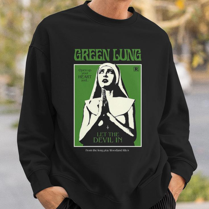 The Ritual Tree Green Lung Sweatshirt Gifts for Him