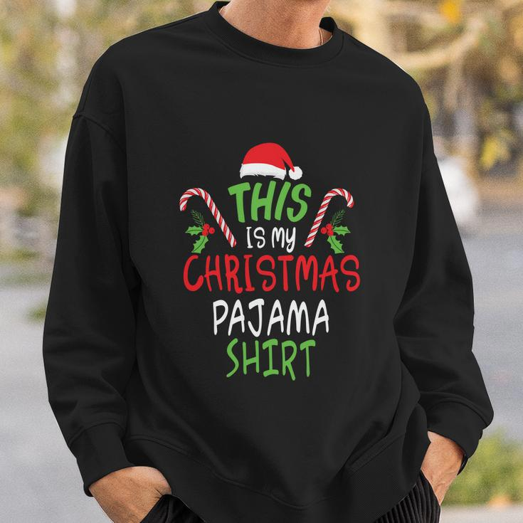 This Is My Christmas Pajama Shirt Xmas Christmas Squad Snowman Mom Claus Sweatshirt Gifts for Him