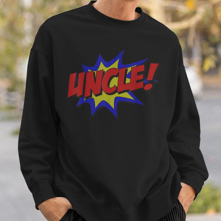 Uncle Comic Book Gift For Mens Sweatshirt Gifts for Him