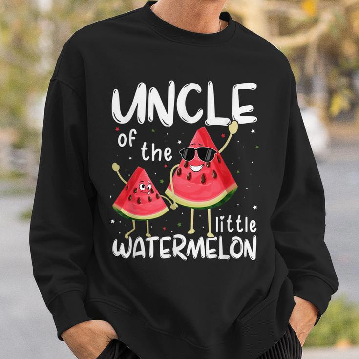 Uncle Of The Little Watermelon Summer Fruit Sweatshirt Gifts for Him