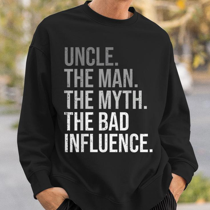Uncle The Man The Myth The Legend Fun Best Funny Uncle Gift For Mens Sweatshirt Gifts for Him