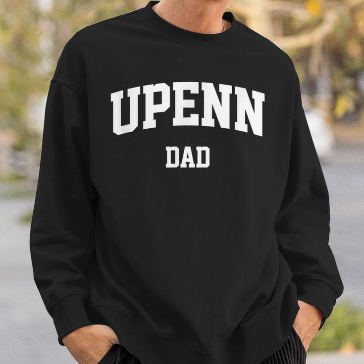 Upenn Dad Athletic Arch College University Alumni Sweatshirt Gifts for Him