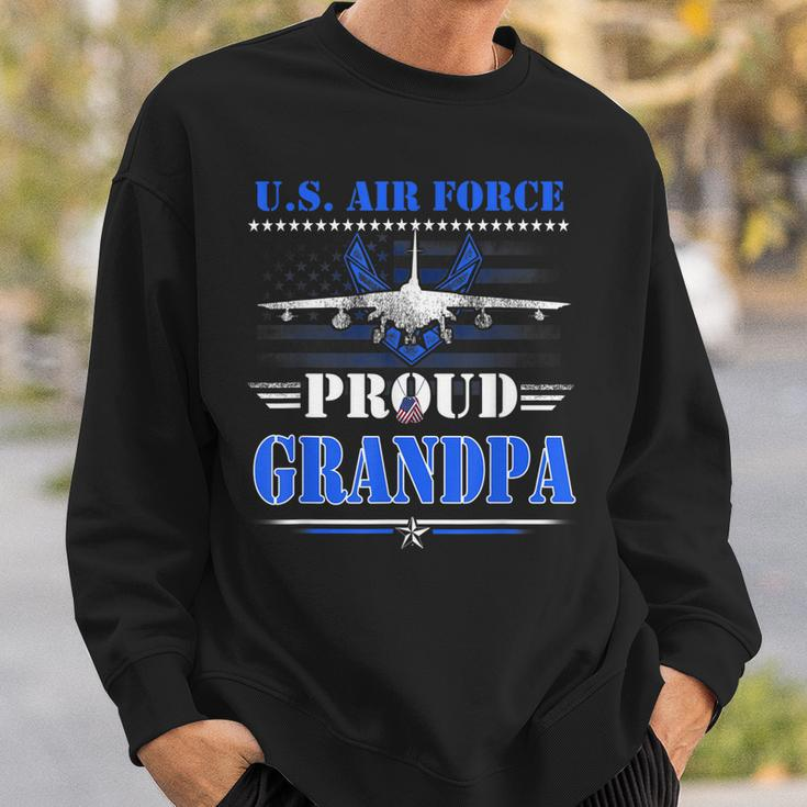 Us Air Force Proud Grandpa Fathers -Usaf Air Force Veterans Sweatshirt Gifts for Him