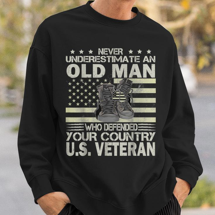 Us Veteran Veterans Day Us Patriot Gift Sweatshirt Gifts for Him
