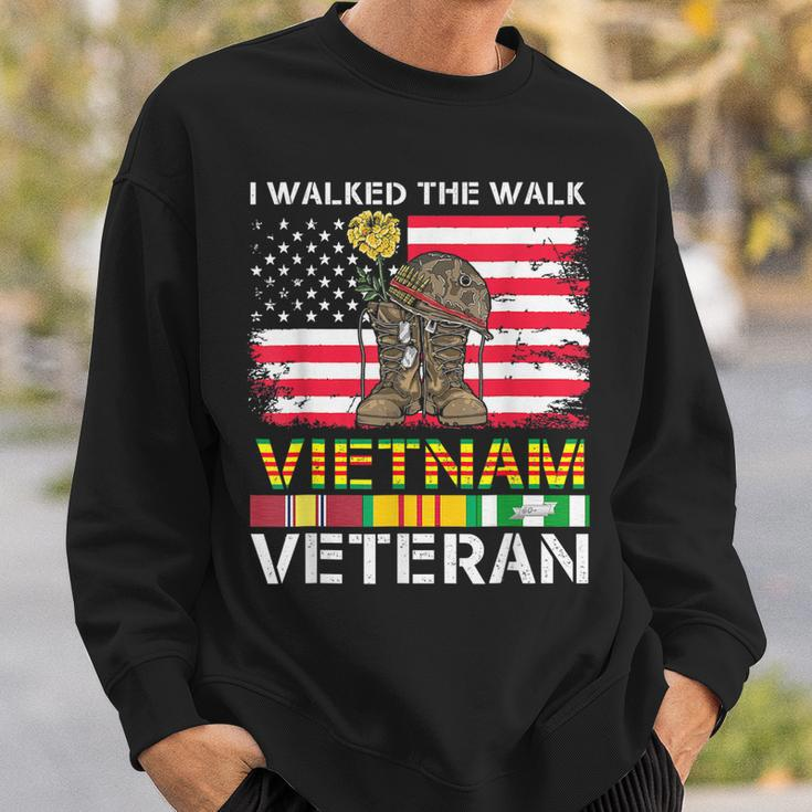 Us Veterans Day Us Army Vietnam Veteran Usa Flag Vietnam Vet Sweatshirt Gifts for Him