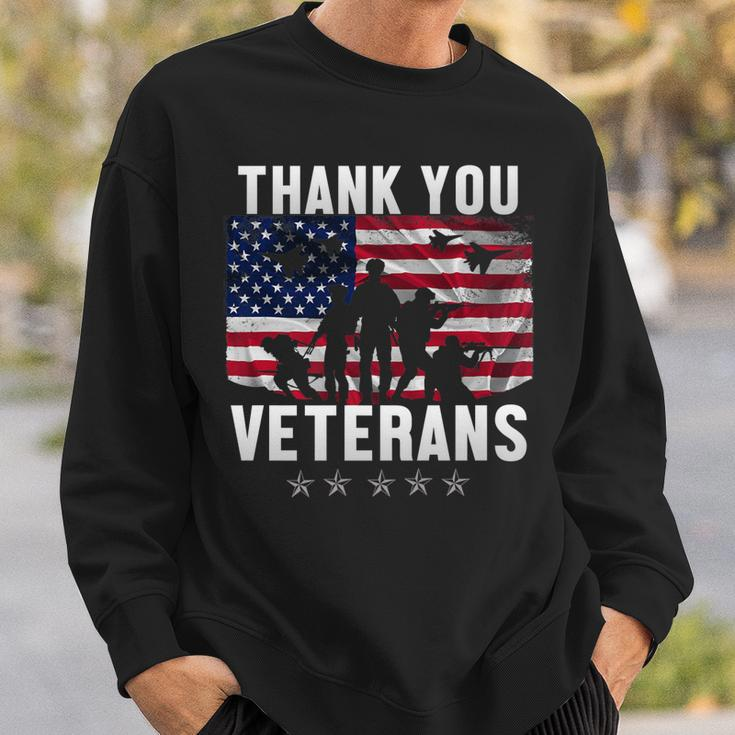 Veterans Day Gifts Thank You Veterans Proud Sweatshirt Gifts for Him