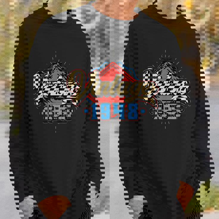 Vintage 1948 - Year Of Birth & Birthday Gift Sweatshirt Gifts for Him Vintage 1948 - Year Of Birth & Birthday Gift Sweatshirt Gifts for Him