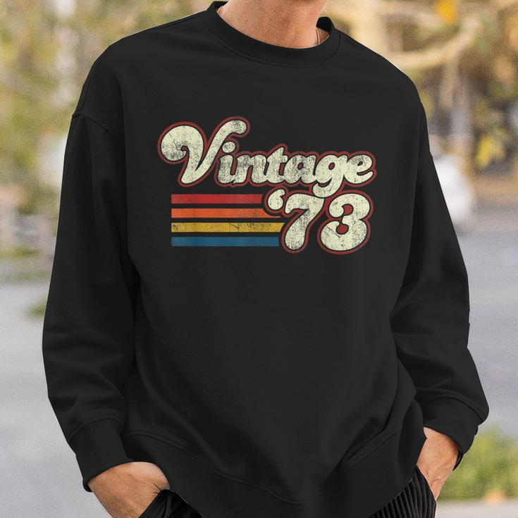 Vintage 1973 Birthday Sweatshirt Gifts for Him
