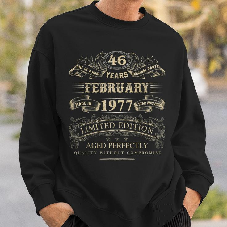 Vintage 1977 Geburtstags-Outfit Sweatshirt für Frauen & Männer 46 Jahre Geschenke für Ihn