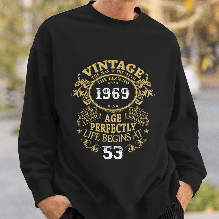 Vintage 53 The Man Myth Legend Sweatshirt Gifts for Him