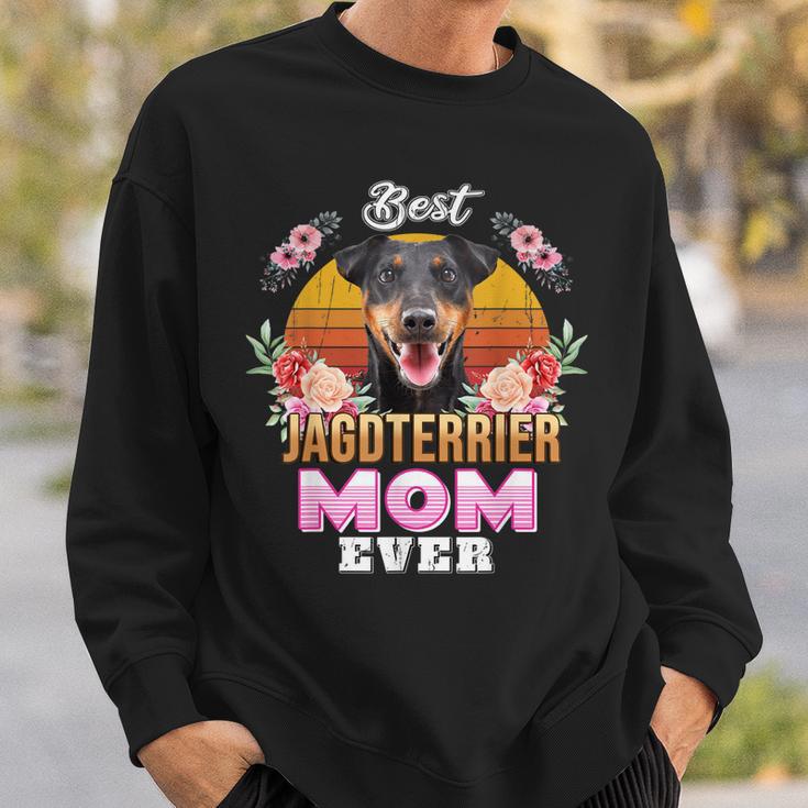 Vintage Beste Jagdterrier Mama Sweatshirt, Perfektes Muttertagsgeschenk Geschenke für Ihn