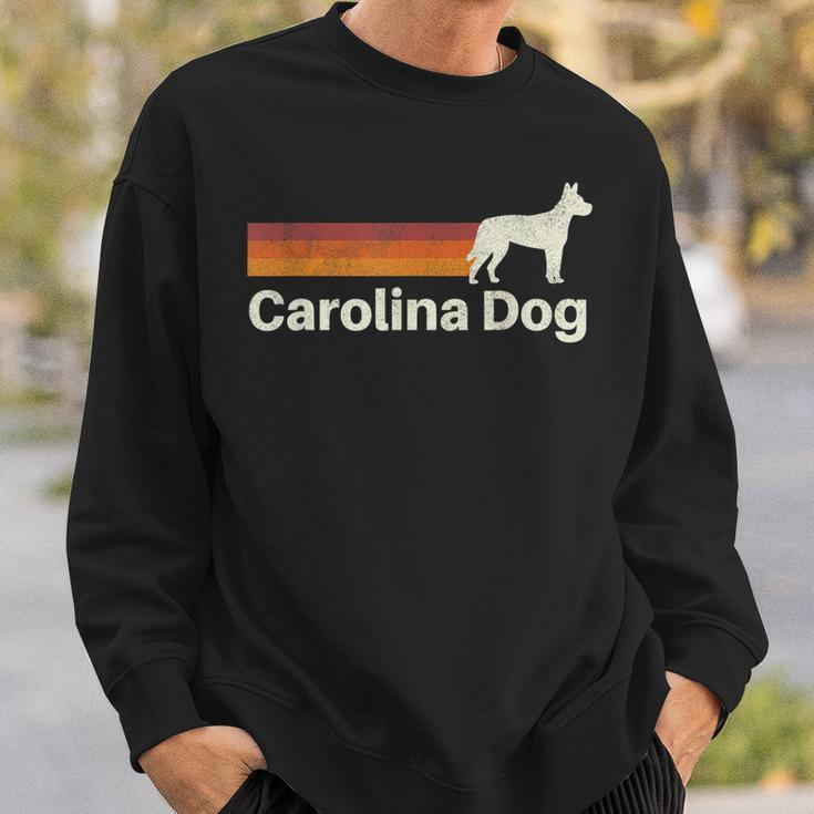 Vintage Carolina Dog Retro Mom Dad Dog Sweatshirt Gifts for Him