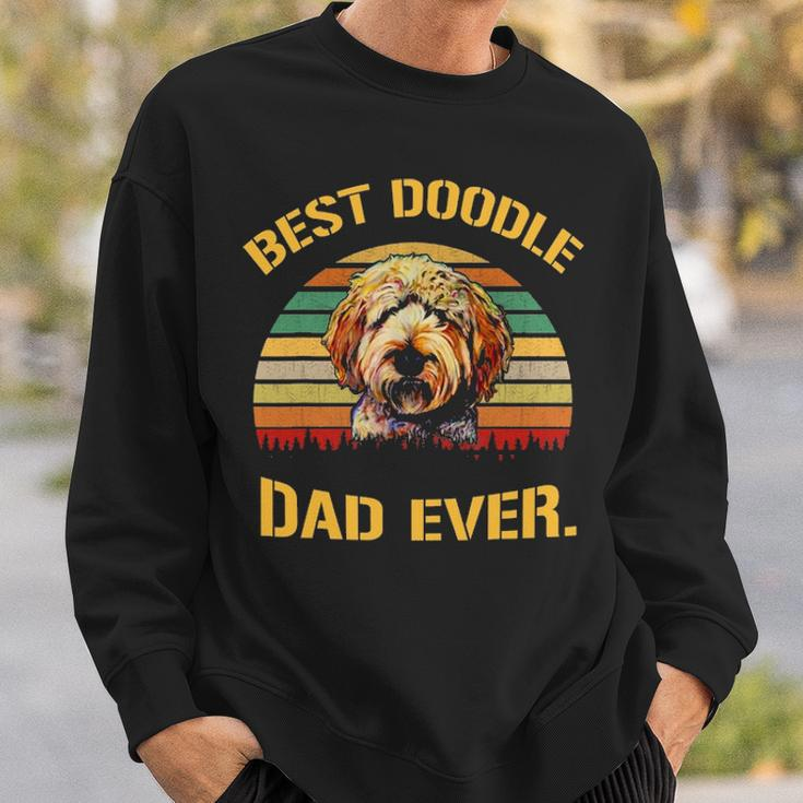 Vintage Goldendoodle Dad Best Doodle Dad Ever V2 Sweatshirt Gifts for Him